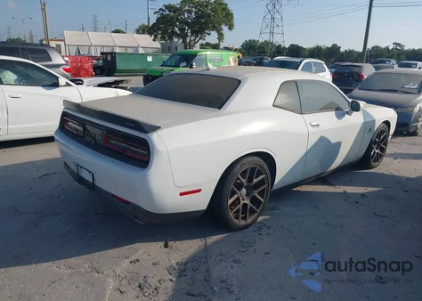 2016 Dodge Challenger R/T Scat Pack z USA, uszkodzony, nr VIN 2C3CDZFJ5GH289781